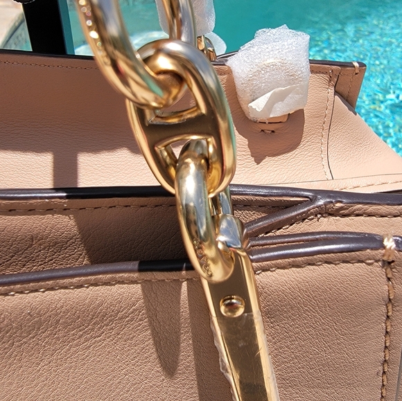 NWOT Coach Leather Dreamer In The Color Beachwood With Inter-changeable Strap - Picture 8 of 16